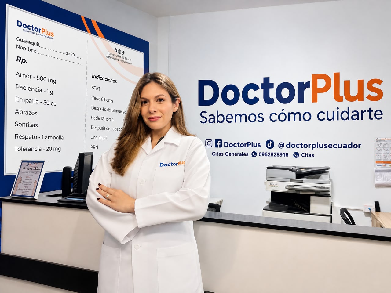 Imagen referencial de consulta médica moderna